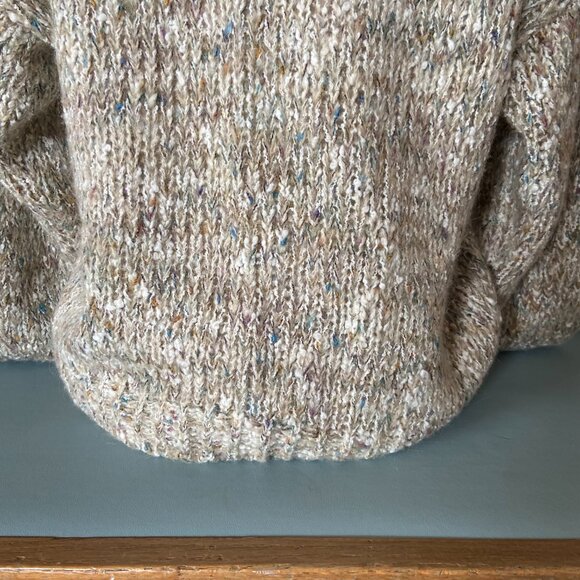 Vintage Eaton Sweater - Multi flecked colour - Size Large - Picture 7 of 11